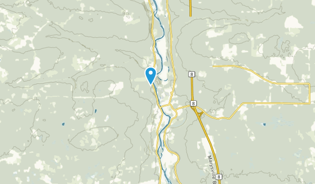 Durham Bridge, New Brunswick Map