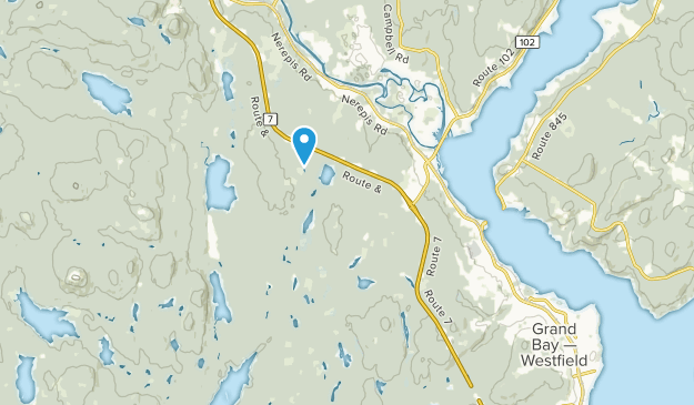 Grand Bay-Westfield, Nouveau-Brunswick Map