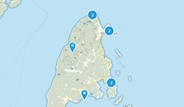 Grand Manan, Nouveau-Brunswick Map