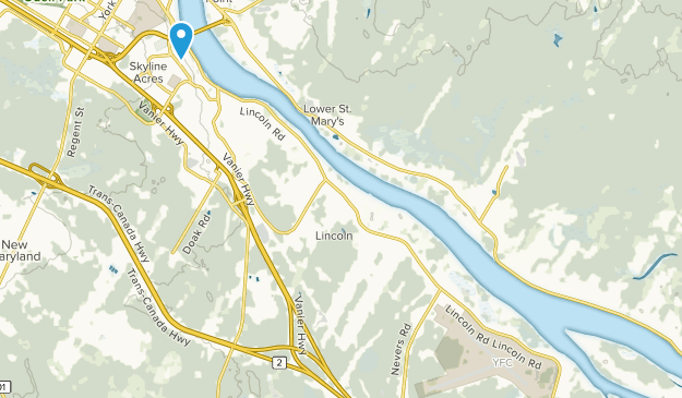 Lincoln, Nouveau-Brunswick Map