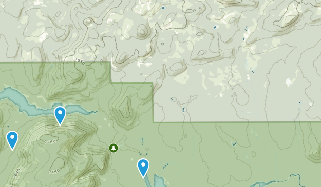 Mount Carleton, New Brunswick Map