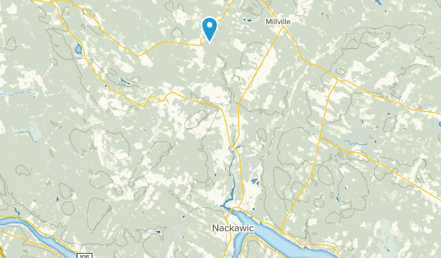 Nackawic, Nouveau-Brunswick Map
