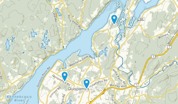 Quispamsis, New Brunswick Map