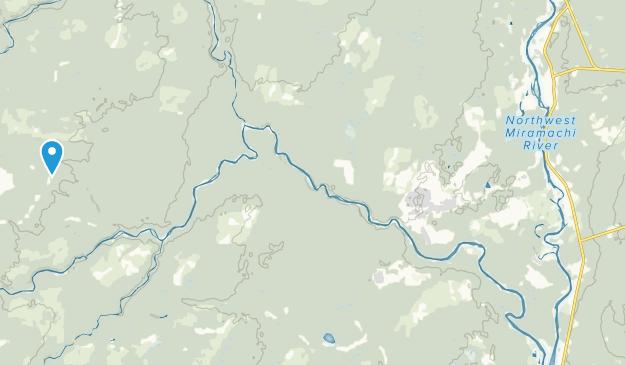 Sevogle, Nouveau-Brunswick Map