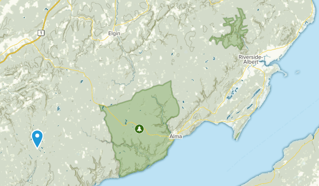 Shepody, Nouveau-Brunswick Map