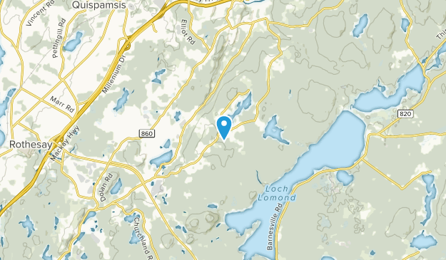 Upper Golden Grove, Nouveau-Brunswick Map