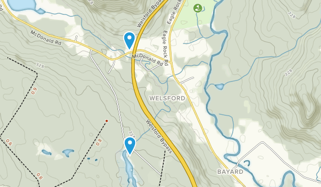 Welsford, New Brunswick Map
