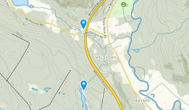 Welsford, New Brunswick Map