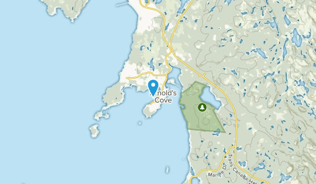 Arnold's Cove, Terre-Neuve-et-Labrador Map