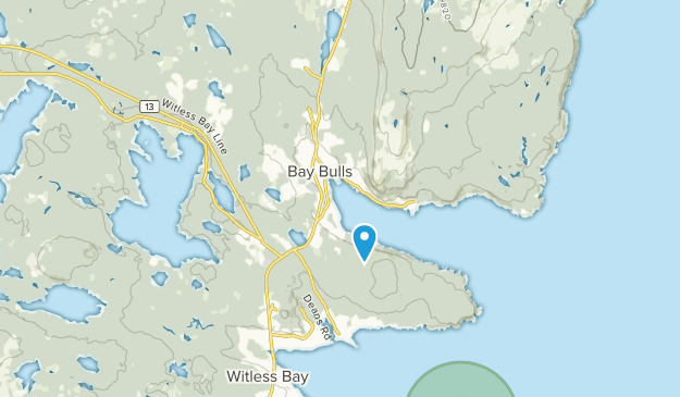Bay Bulls, Newfoundland and Labrador Map