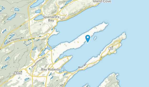 Bay Roberts, Newfoundland and Labrador Map