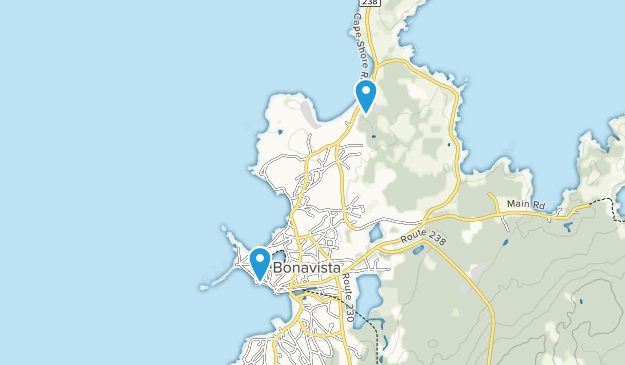 Bonavista, Newfoundland and Labrador Map
