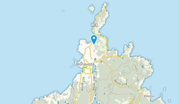 Bonavista, Neufundland und Labrador Map