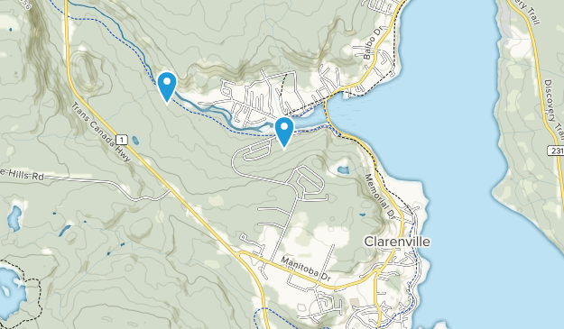 Clarenville, Neufundland und Labrador Map