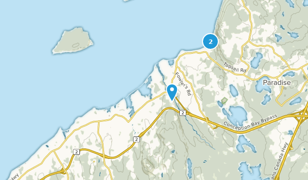 Conception Bay South, Newfoundland and Labrador Map
