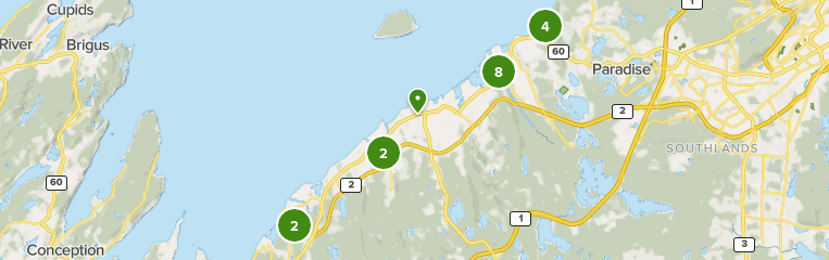 Conception Bay South Map Best 10 Trails And Hikes In Conception Bay South | Alltrails