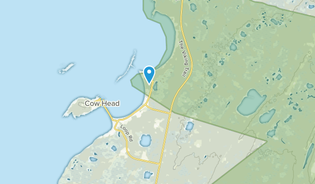 Cow Head, Terre-Neuve-et-Labrador Map