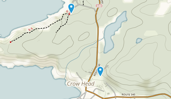Crow Head, Newfoundland and Labrador Map