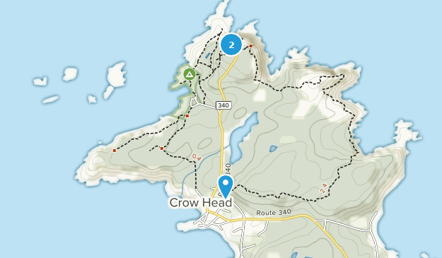 Crow Head, Terre-Neuve-et-Labrador Map