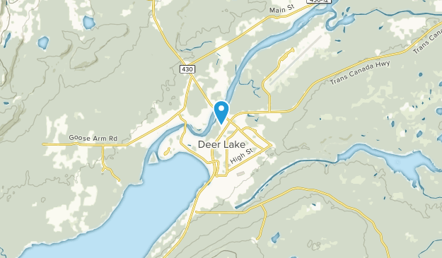 Deer Lake, Terre-Neuve-et-Labrador Map
