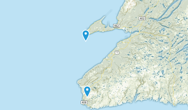 Division No. 4, Terre-Neuve-et-Labrador Map