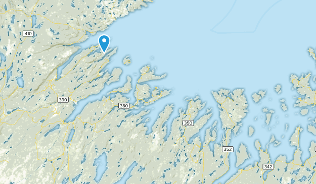 Division No. 8, Newfoundland and Labrador Map