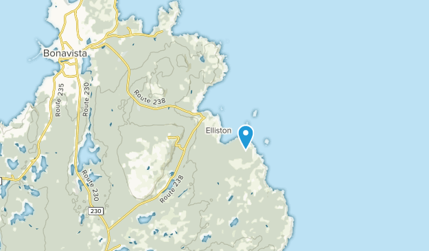 Elliston, Newfoundland and Labrador Map