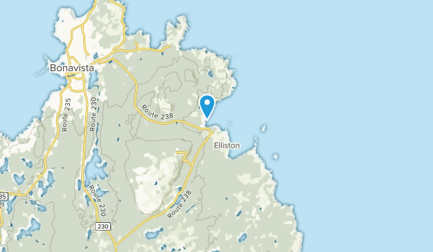 Elliston, Terre-Neuve-et-Labrador Map