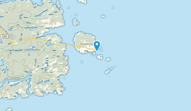 Greenspond, Newfoundland and Labrador Map