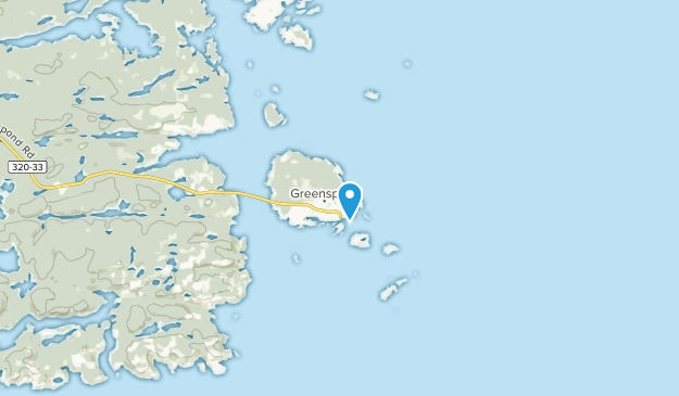 Greenspond, Terre-Neuve-et-Labrador Map