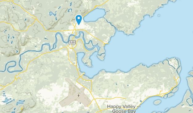Happy Valley-Goose Bay, Terre-Neuve-et-Labrador Map