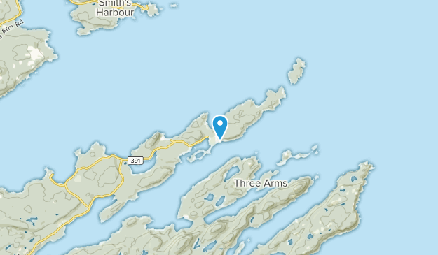 Harry's Harbour, Newfoundland and Labrador Map