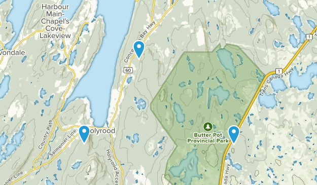 Holyrood, Terre-Neuve-et-Labrador Map
