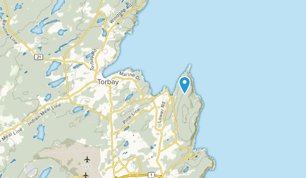 Middle Cove, Newfoundland and Labrador Map