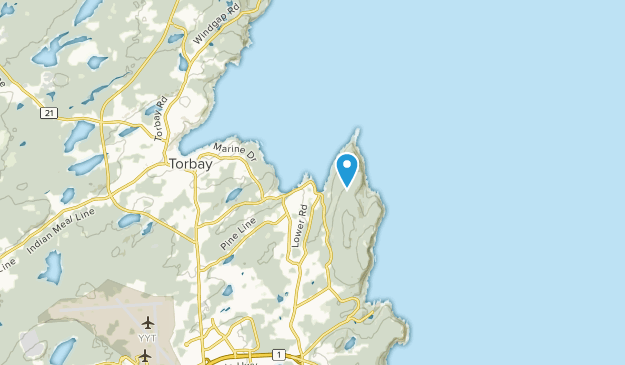 Middle Cove, Newfoundland and Labrador Map
