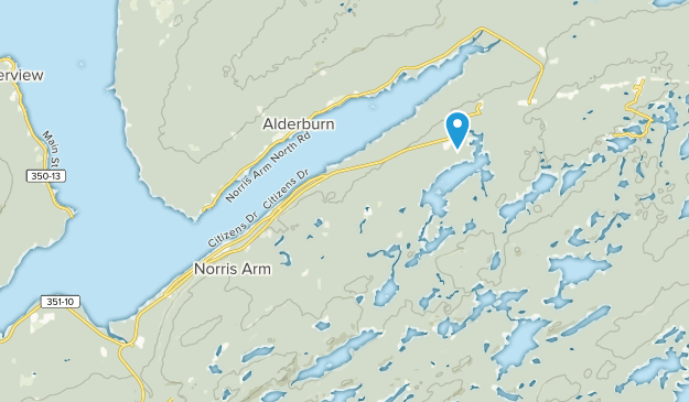 Norris Arm, Neufundland und Labrador Map
