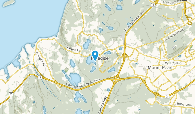 Paradise, Newfoundland and Labrador Map