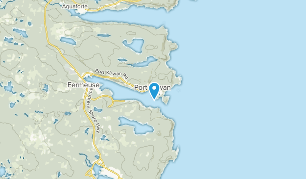 Port Kirwan, Neufundland und Labrador Map