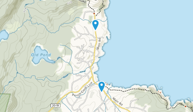 Pouch Cove, Newfoundland and Labrador Map