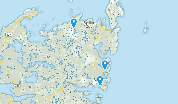 Saint Lunaire-Griquet, Neufundland und Labrador Map