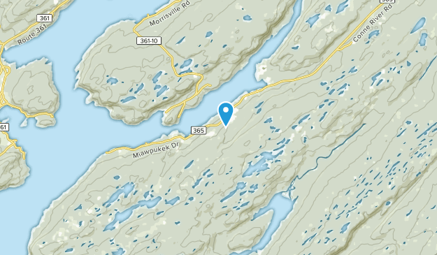 Samiajij Miawpukek, Terranova y Labrador Map