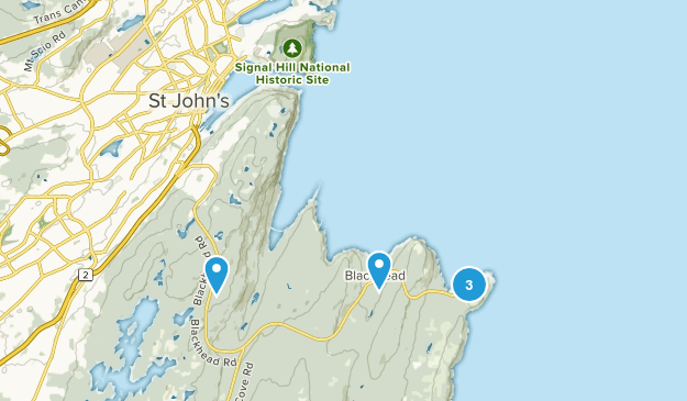 St John's, Newfoundland and Labrador Map