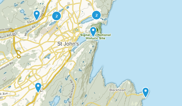 St. John's, Newfoundland and Labrador Map