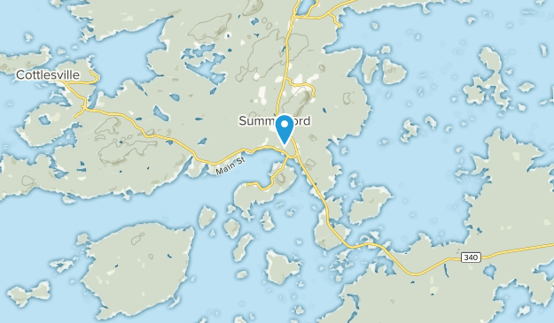 Summerford, Newfoundland and Labrador Map