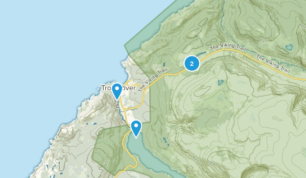 Trout River, Newfoundland and Labrador Map