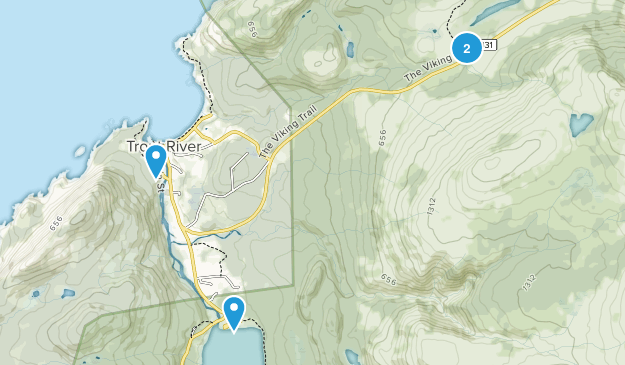 Trout River, Newfoundland and Labrador Map