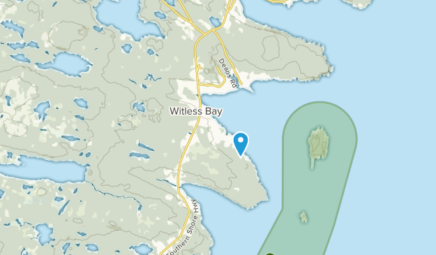 Witless Bay, Neufundland und Labrador Map