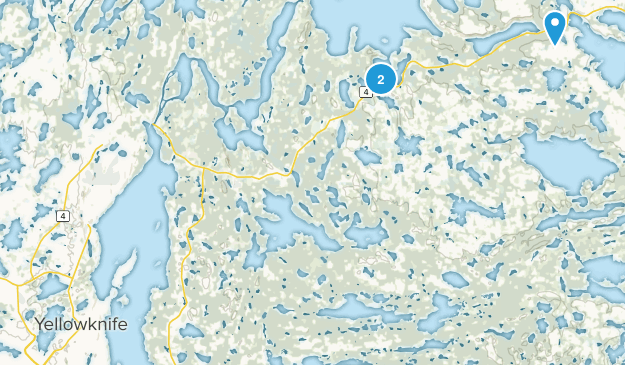Behchoko, Northwest Territories Map