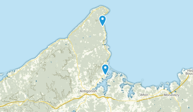 Antigonish, Nova Scotia Map