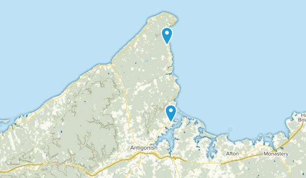 Antigonish County, Nova Scotia Map